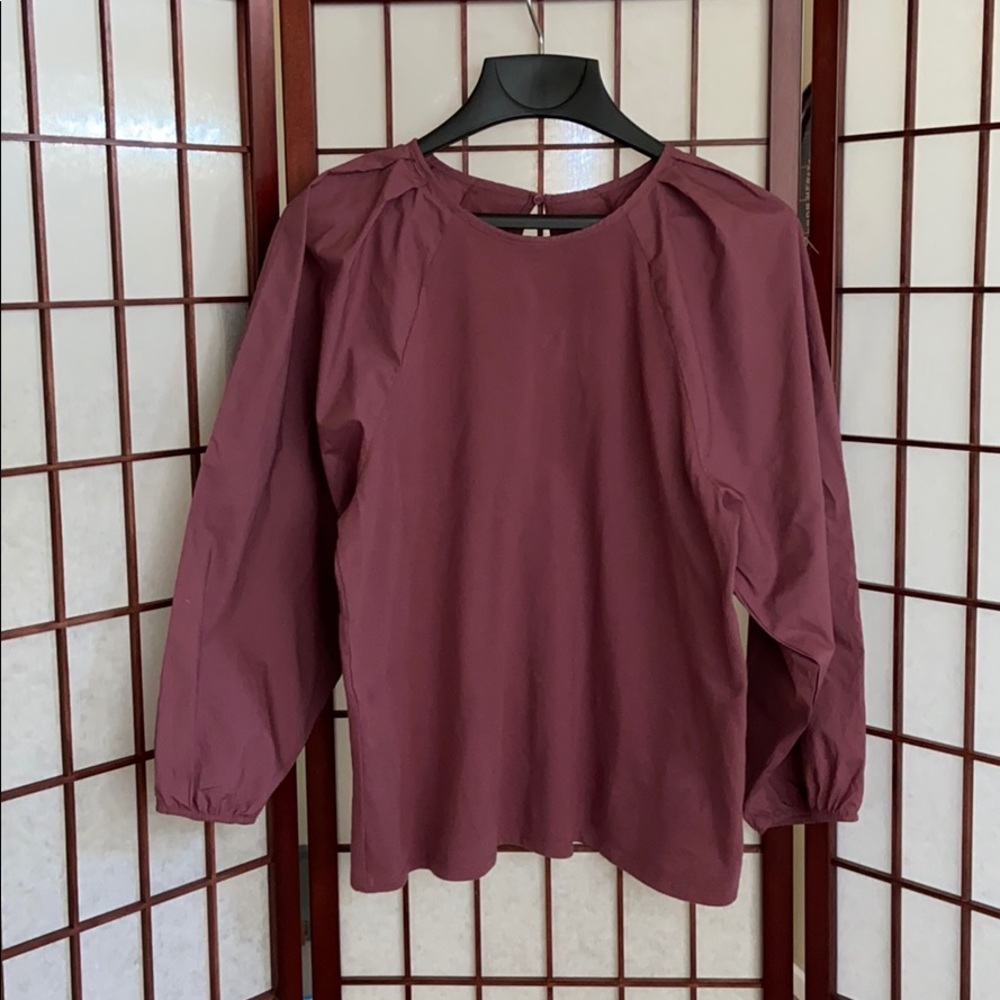 A New Day Puff Sleeve Blouse (L)